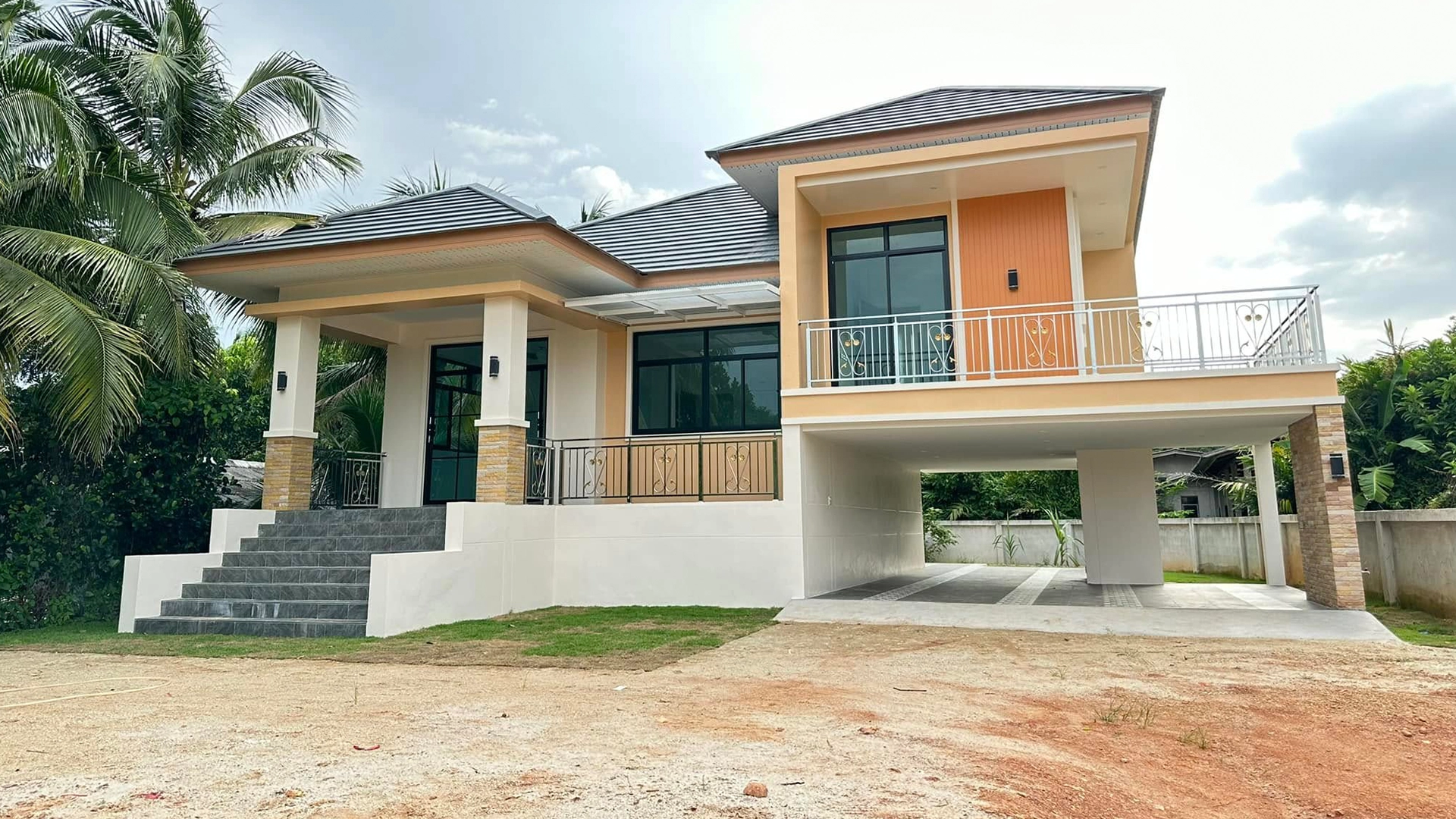 ผลงานสร้างบ้าน หาดใหญ่ 2 ชั้น 1
